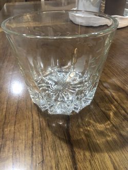 Wine Bottle and Crystal Ice Bucket Set