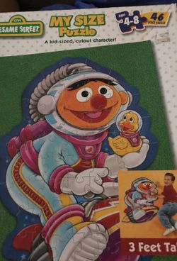 My size puzzle Ernie Sesame Street