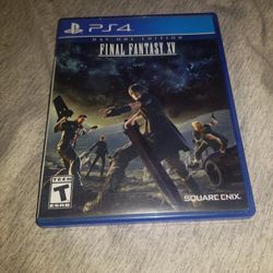 Final Fantasy 15 For Ps4 
