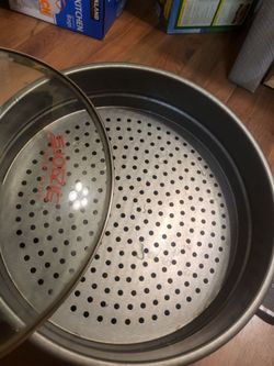 Stainless Steel Steamer Insert with Pot