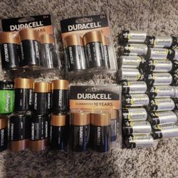 Assorted Batteries 