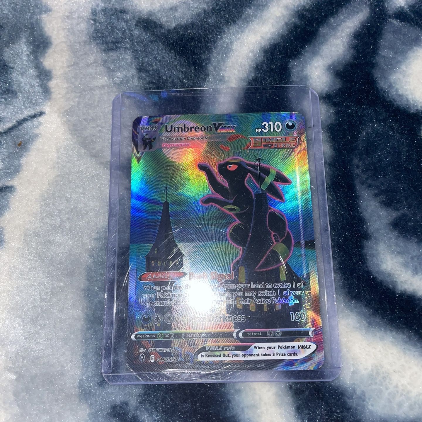 umbreon pokemon card for sale Pokémon Vmax in Meriden, CT Weakness / Resistance / Retreat Cost Umbreon Gold Star 2021 Pokemon