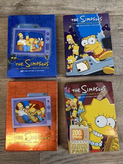The Simpsons Seasons 4,5,7 and 9 complete.