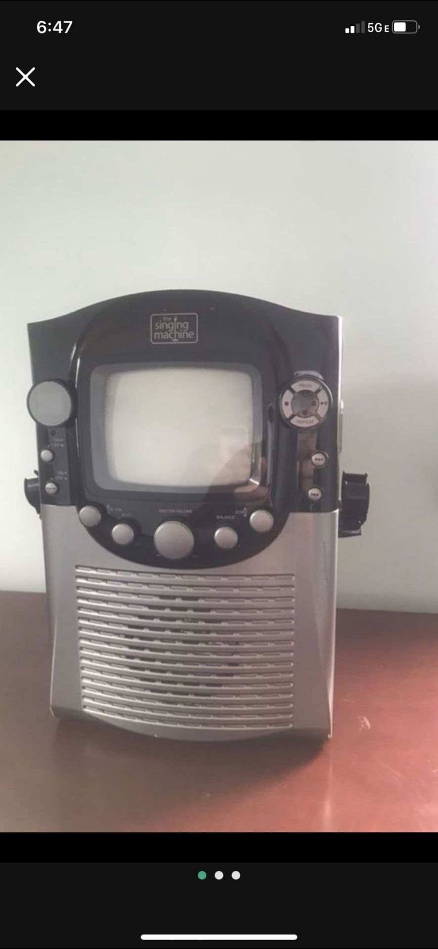 Karaoke machine