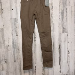 H&M skinny jeans tan size 8
