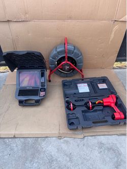 Combo RIDGID SeeSnake Monitor locator TRUSENSE SELF LEVELING 200’