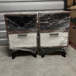 Mid century Modern nightstand X 2 