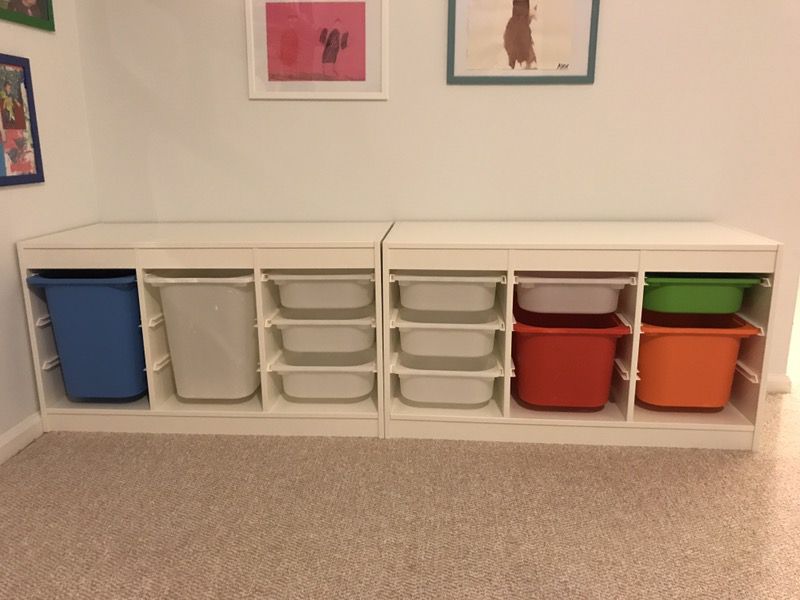 IKEA shelving units