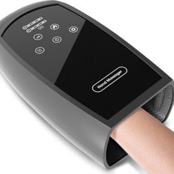 New-Hand Massager with Heat and Compression for Arthritis Carpal Tunnel Touch Screen Electric Massagers Warm Compress Cordless Massage Machine