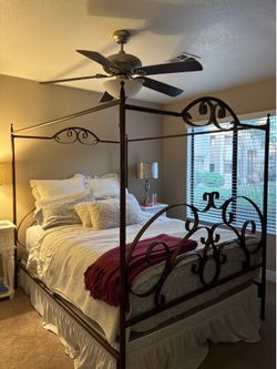 Restoration Hardware bed frame - Queen