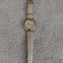 Women's Michael Kors Norie Brown Leather Strap Watch MK2621