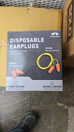 Pyramex ear plugs 200box
