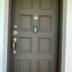 Heavy duty Solid wood exterior doors