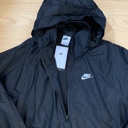 🔥🔥Nike Windrunner Anorak Black Jacket-Small