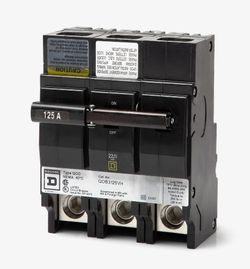 Square D QOB 125A Circuit Breaker – QOB3125VH