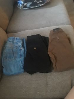 3 pairs of Boys pants. Size 5