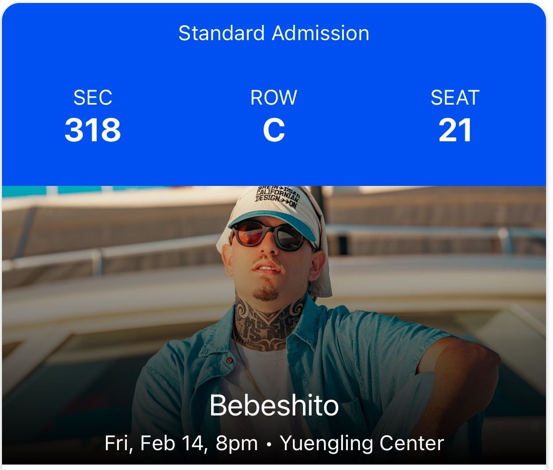 Bebesito Tickets