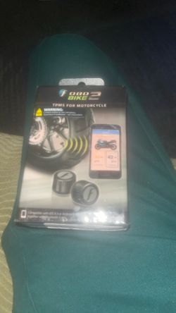 FOBO Bike 2 Tire Pressure Monitoring System (TPMS) for motorcycles. 