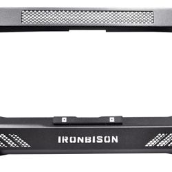 Tyger Auto TG-GD6C60118 Front Bumper Guard Compatible with 2011-2019 Chevy Silverado/GMC Sierra 2500HD / 3500HD | Textured Black | Light Mount | Bull 