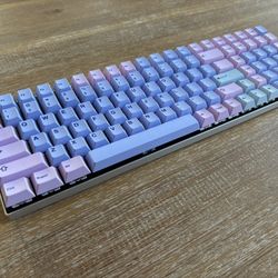 Vortex Tab 90M Custom Mechanical Keyboard, Silent Tactile Switches Fully Built!
