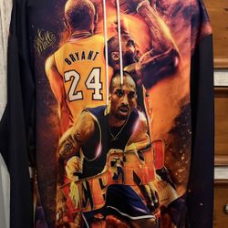 Kobe Bryant #24 "Legend" 3D All-Over Print Graphic Hoodie - Size XL 