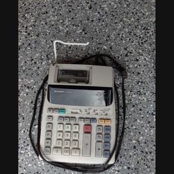Sharp EL-1801V Ink Printing Calculator