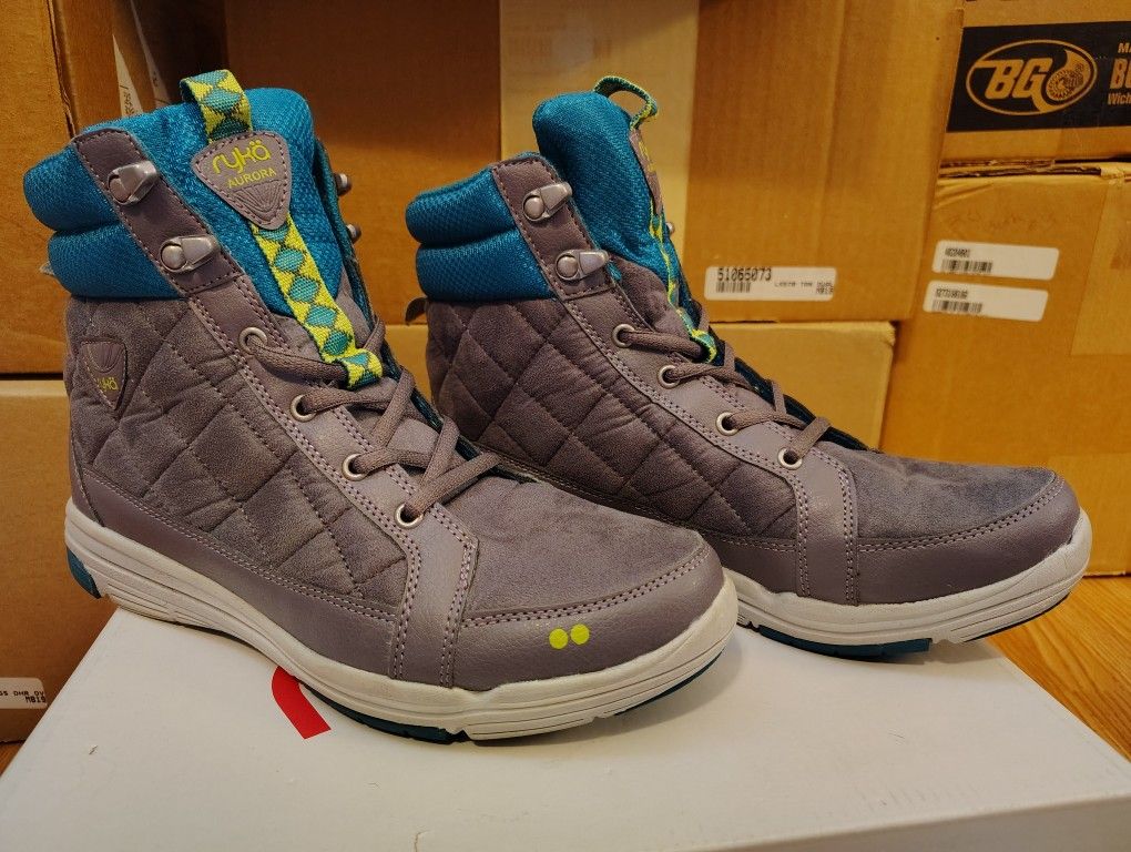 Ryka Aurora Water Resistant Sneakers Size 8W