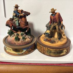 John Wayne Hand Painted Figures 