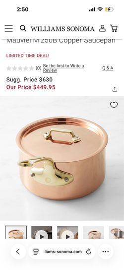 Copper Sauce Pan