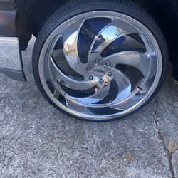 Rinse 26s For Chevi Tahoe 