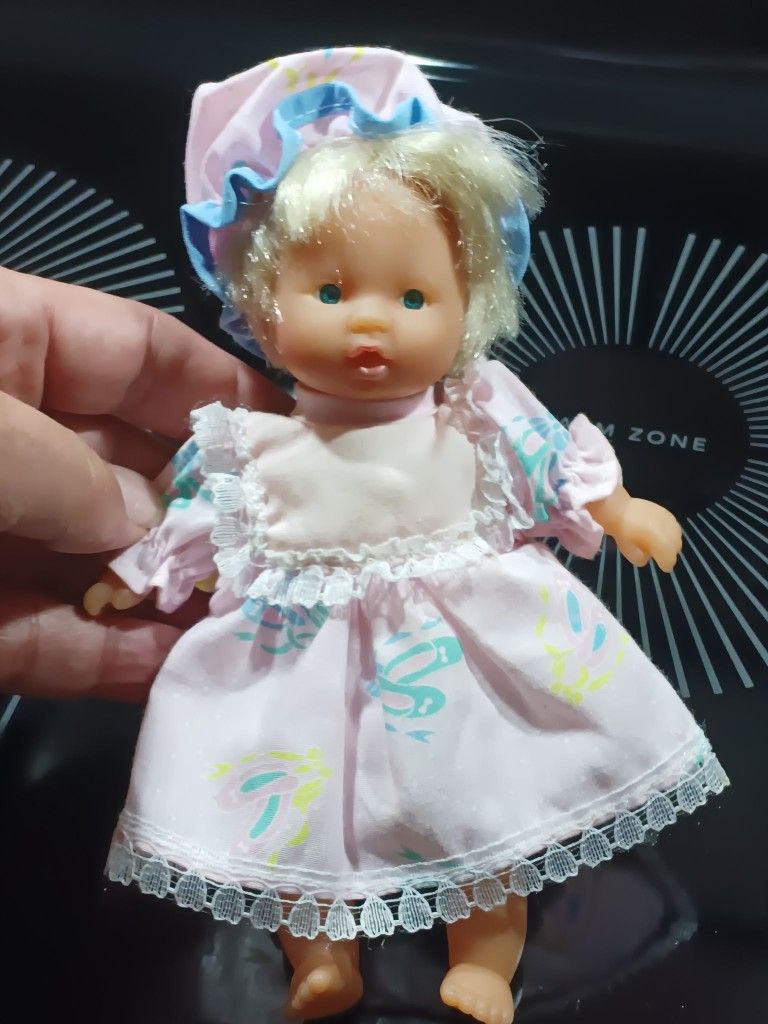 Vintage Simba Toys Baby Doll 7"