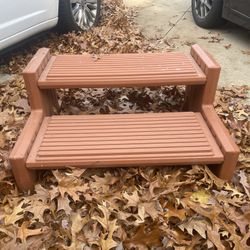 Hot Tub Steps In Good Shape