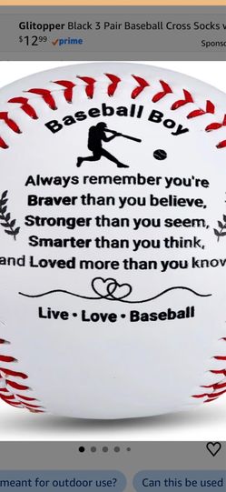 Baseball gift for boys