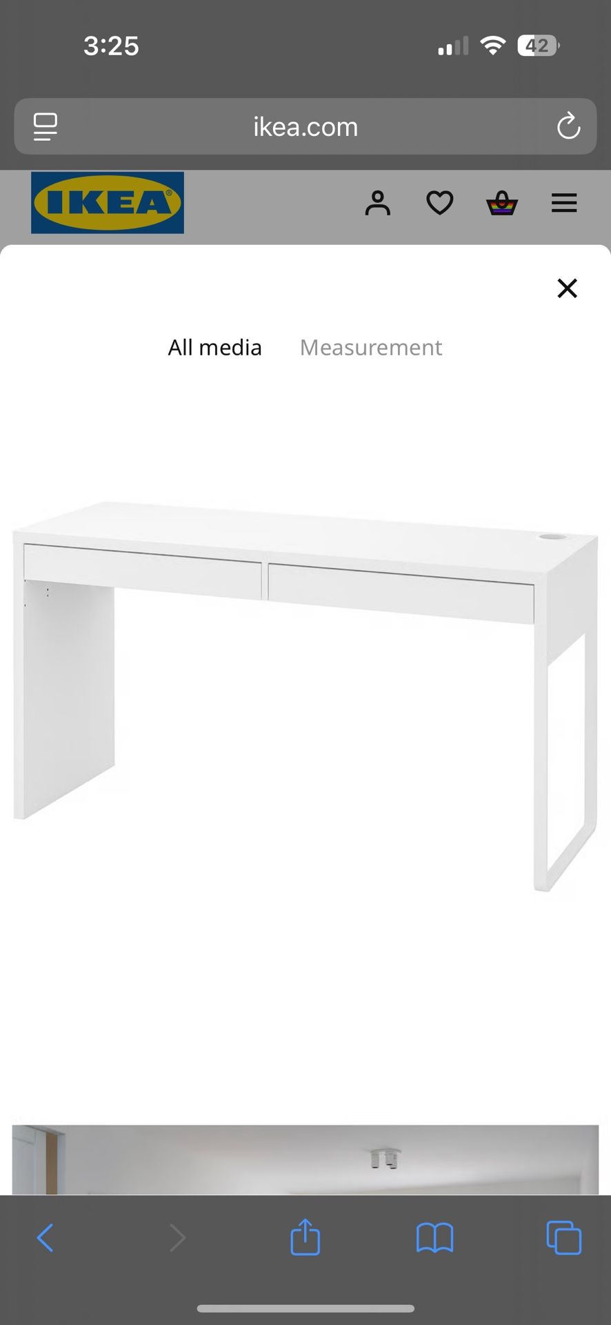 IKEA Micke Desk