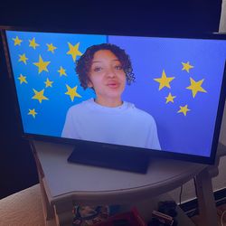 24 inch plasma hd tv with 4k Roku stick