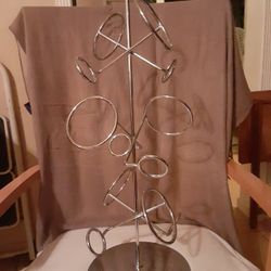 Just like New  Stainless  Wine Rack 