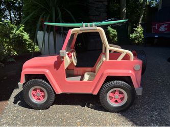 18 inch doll Jeep￼