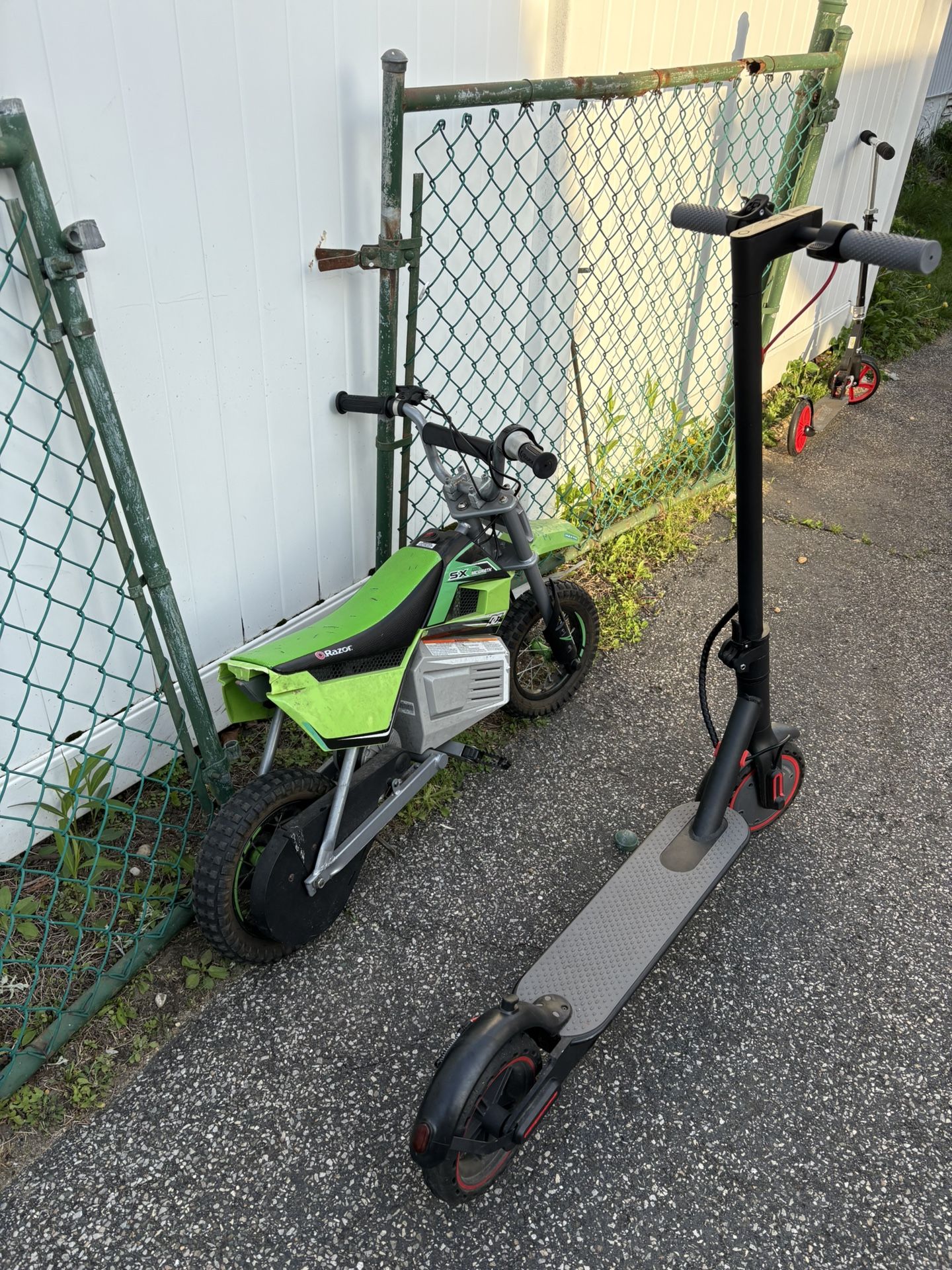 Razor Sx350 and E scooter (READ DESC)