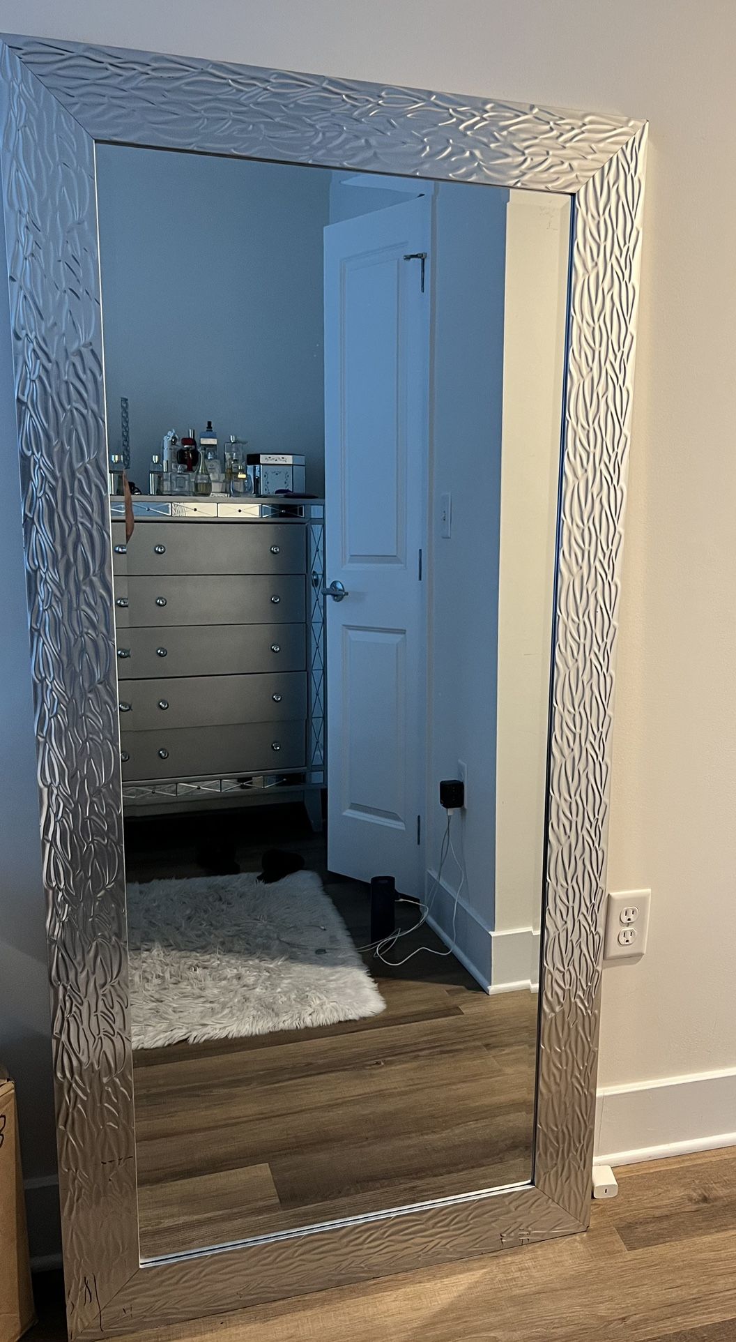 Silver glam Mirror
