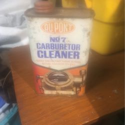 Vintage DuPont No7 Carb Cleaner 