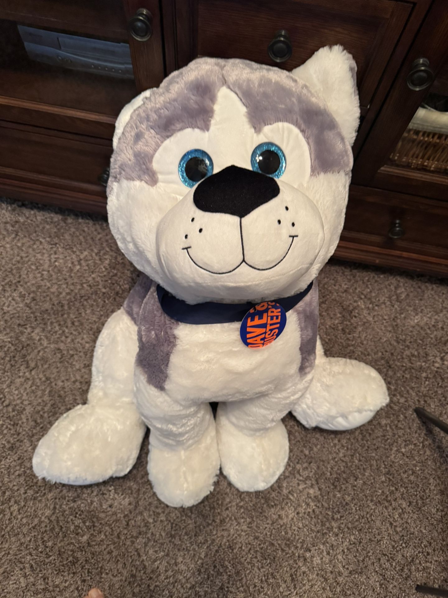 Large Stuffed Animal Dog.