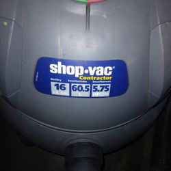 16 Gallon Shop Vac Works Perfectly 