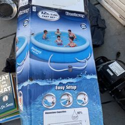 Pool  Above Ground, Pump,  Filter, Kit
