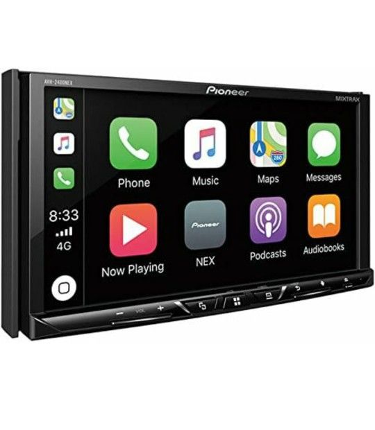 Pioneer AVH-2400NEX 7" Touchscreen Double Din Android Auto and Apple CarPlay In-Dash DVD/CD Bluetooth Car Stereo Receiver

