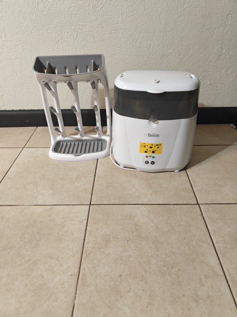 Baby Bottle Sterilizer And Drying Stand