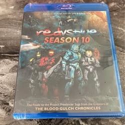Néw sealed halo red vs blue season 10 blu ray