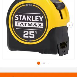 Stanley 25 ft. FATMAX Tape Measure