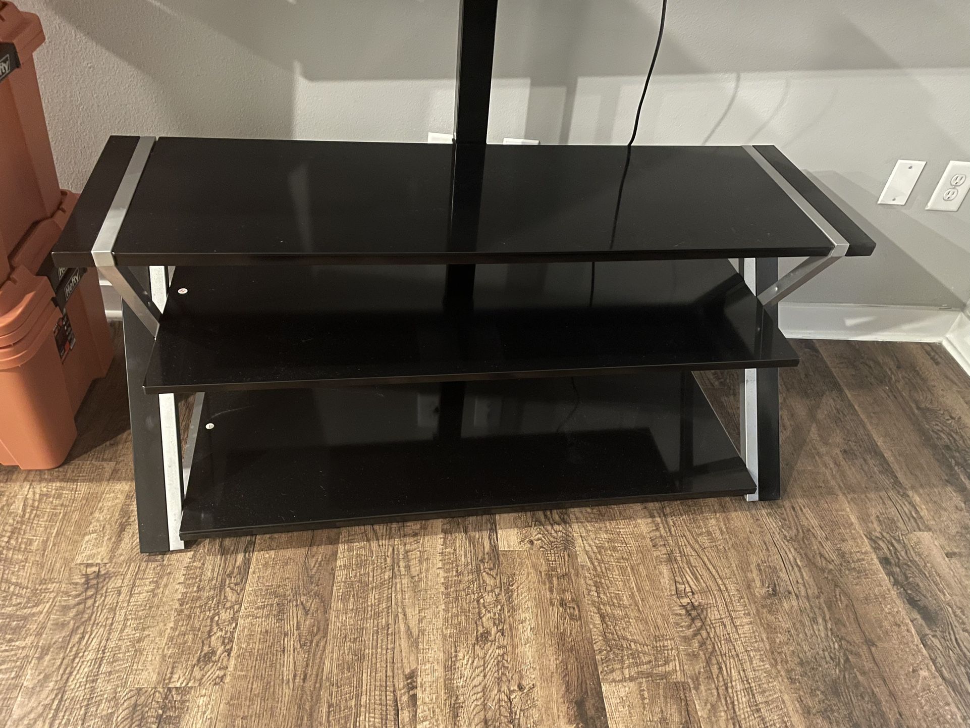 Media Center holds up to 70” TV (3 in 1)