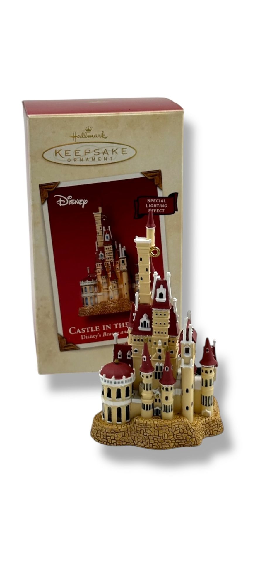 2002 Hallmark Keepsake Ornament Castle in the Forest Disney Beauty & the Beast