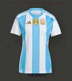 🔥🔥 Adidas Argentina Women’s 2024 Home Jersey -  Medium & Large